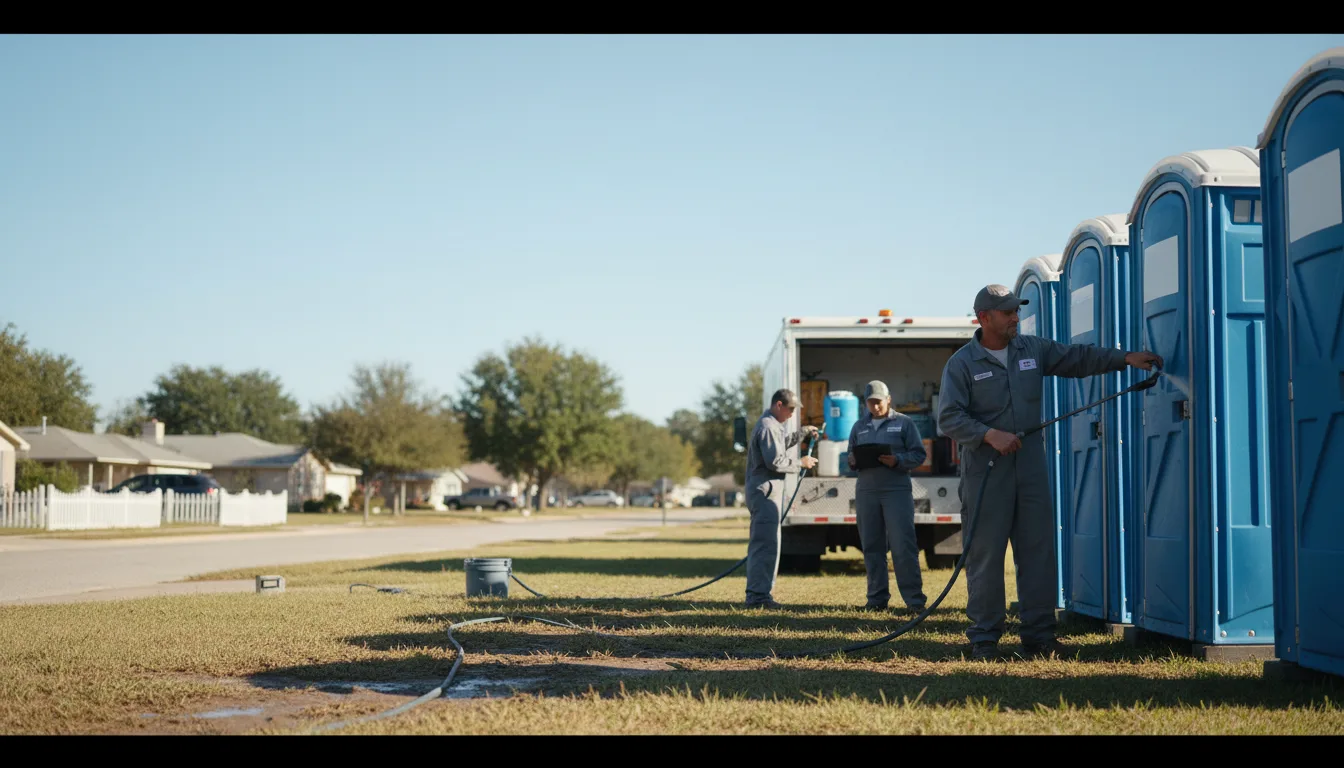 Long-Term Portable Toilet Rental in Rochelle, IL near me